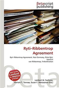 Ryti-Ribbentrop Agreement