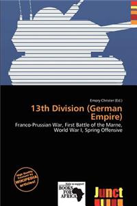 13th Division (German Empire)