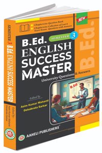 B.Ed. ENGLISH SUCCESS MASTER (SEM III)