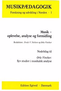 Musik - Oplevelse, Analayse Og Formidling