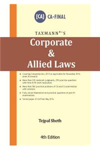 Corporate And Allied Laws