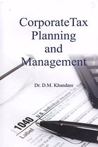 Corporate Tax Planning And Management