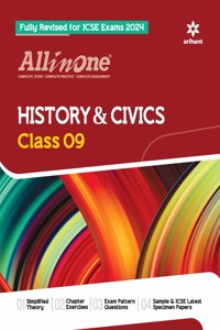 All In One Class 9th History & Civics for ICSE Exam 2024