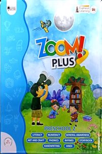 Eupheus Learning Zoom! Plus Preschool 2 for Lower KG Class - Complete Kit