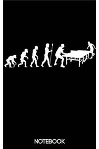 Evolution of Man Notebook (100 pages)