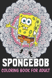 Spongebob Coloring Book For Adult