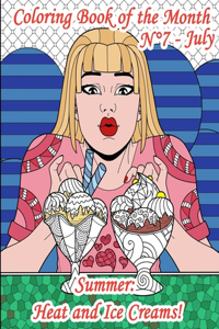 Coloring Book of the Month - N°7 - July - Summer