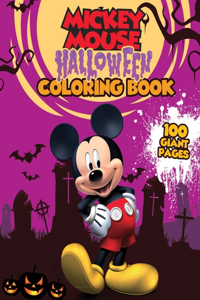 Mickey Mouse Halloween Coloring Book