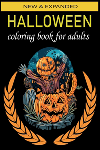 Halloween coloring book for adults New & Expanded