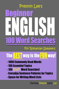 Preston Lee's Beginner English 100 Word Searches For Romanian Speakers