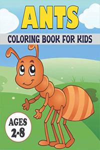 Ant Coloring Book For Kids