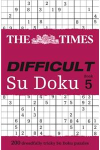 The The Times Difficult Su Doku Book 5 Times Difficult Su Doku Book 5