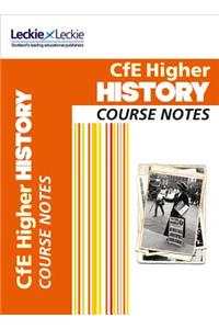 CfE Higher History Course Notes