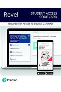 Revel for Writing and Reading Across the Curriculum -- Access Card