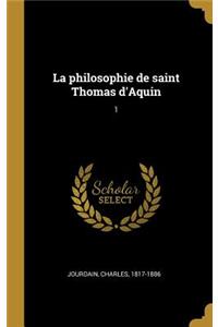 philosophie de saint Thomas d'Aquin