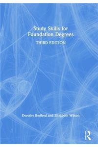 Study Skills for Foundation Degrees