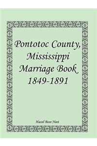 Pontotoc County, Mississippi, Marriage Book, 1849-1891