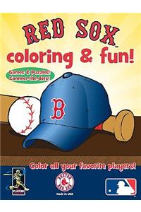 Red Sox Coloring and Fun