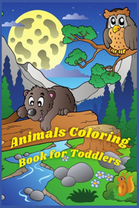 Animals Coloring Book for Toddlers