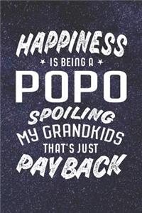 Happiness Is Being A Popo Spoiling My Grandkids That's Just Payback