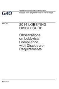 2014 Lobbying Disclosure