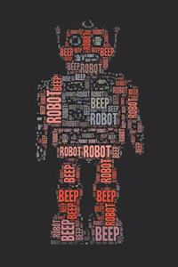 Retro Robot Notebook