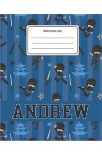 Composition Book Andrew