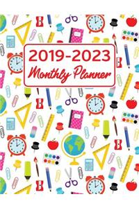2019 - 2023 Monthly Planner