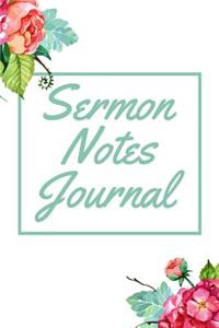 Sermon Notes Journal