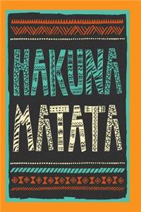 Hakuna Matata - 2019 & 2020 Mid Year Academic Journal With Mind Maps, Budget Planner, Goal Setting & Inspirational Quotes