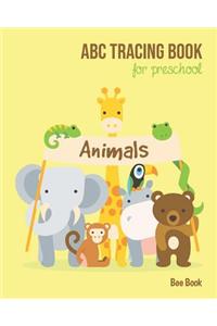 Animals ABC Tracing Book For Preschool