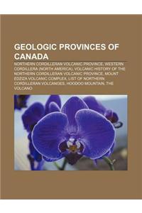 Geologic Provinces of Canada