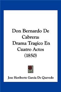 Don Bernardo De Cabrera