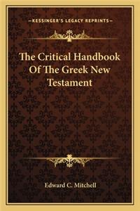 Critical Handbook of the Greek New Testament