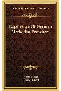 Experience of German Methodist Preachers