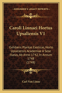 Caroli Linnaei Hortus Upsaliensis V1