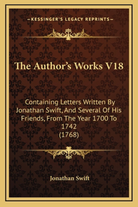 The Author's Works V18