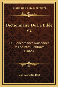Dictionnaire De La Bible V2