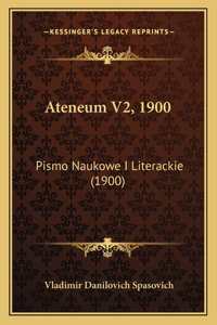 Ateneum V2, 1900