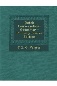 Dutch Conversation-Grammar