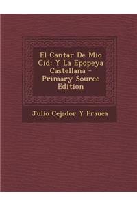 El Cantar de Mio Cid
