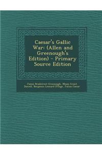 Caesar's Gallic War