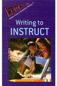 Writing to Instruct