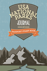 USA National Parks Journal and Passport Stamp Book