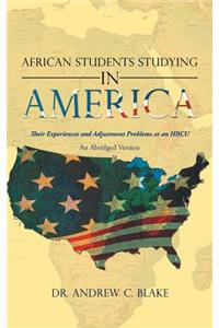 African Students Studying in America
