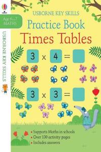 Times Tables Practice Book 6-7
