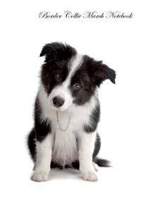Border Collie March Notebook Border Collie Record, Log, Diary, Special Memories, To Do List, Academic Notepad, Scrapbook & More