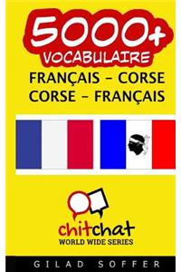 5000+ Francais - Corse Corse - Francais Vocabulaire