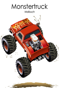 Monstertruck-Malbuch 1