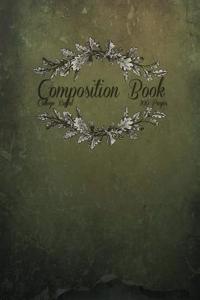 Vintage Green Composition Book